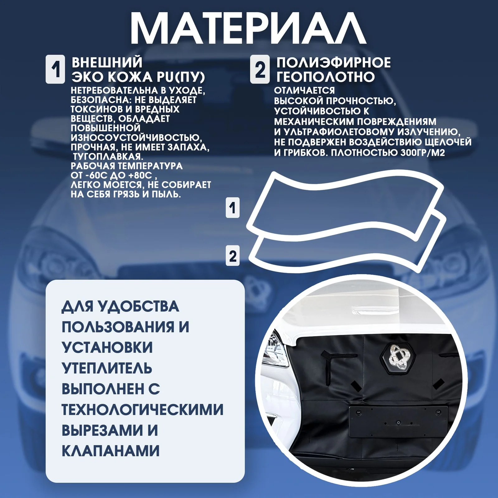 Утеплитель радиатора SOLLERS ST6